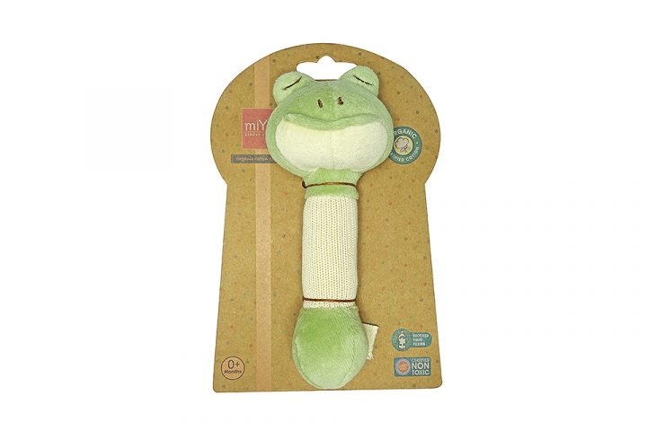 Frog Grasping Rattle