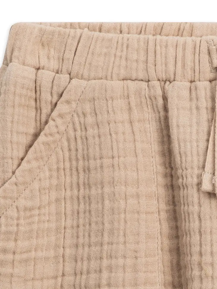 Muslin Henley & Pant Set
