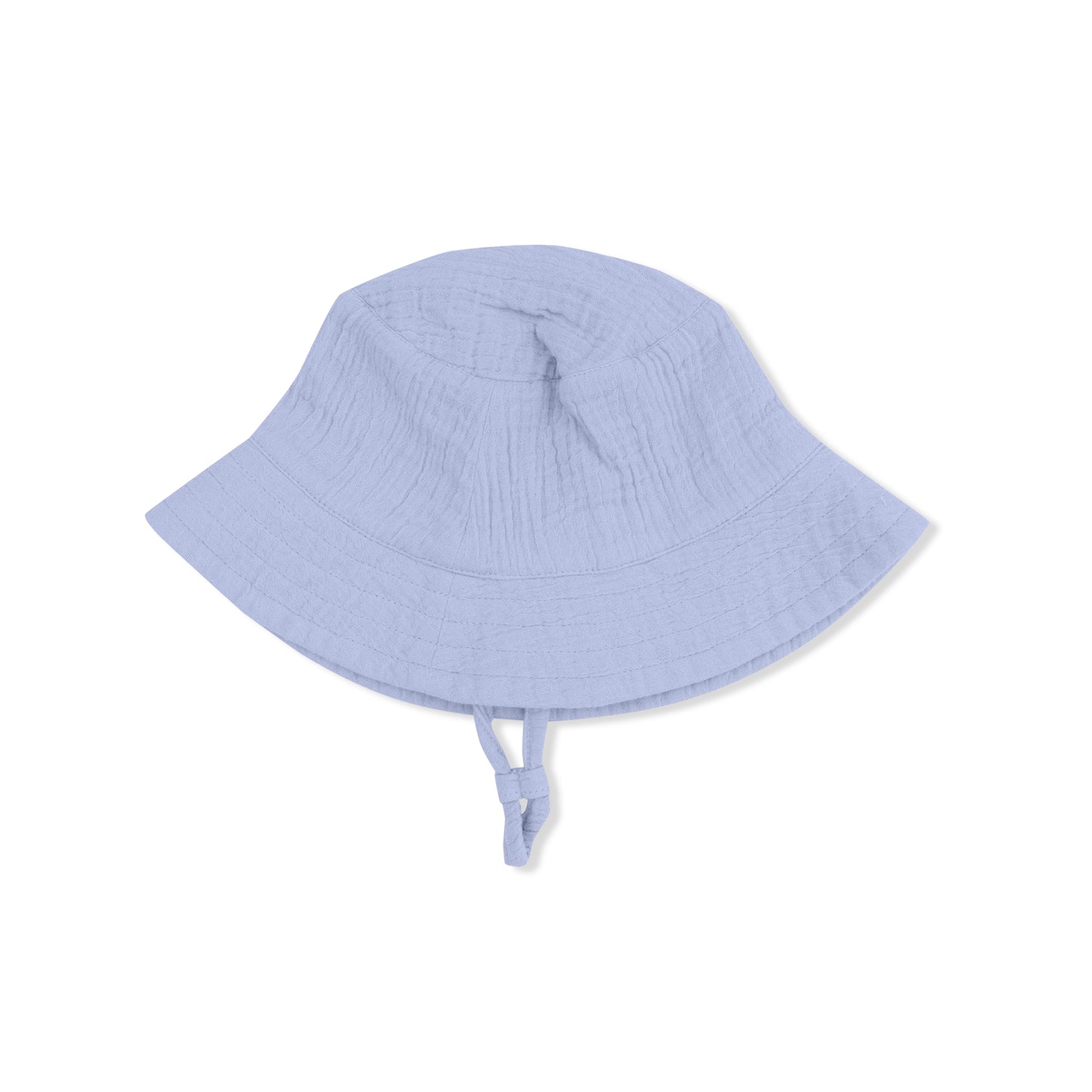 Muslin Bucket Hat in Blizzard Blue