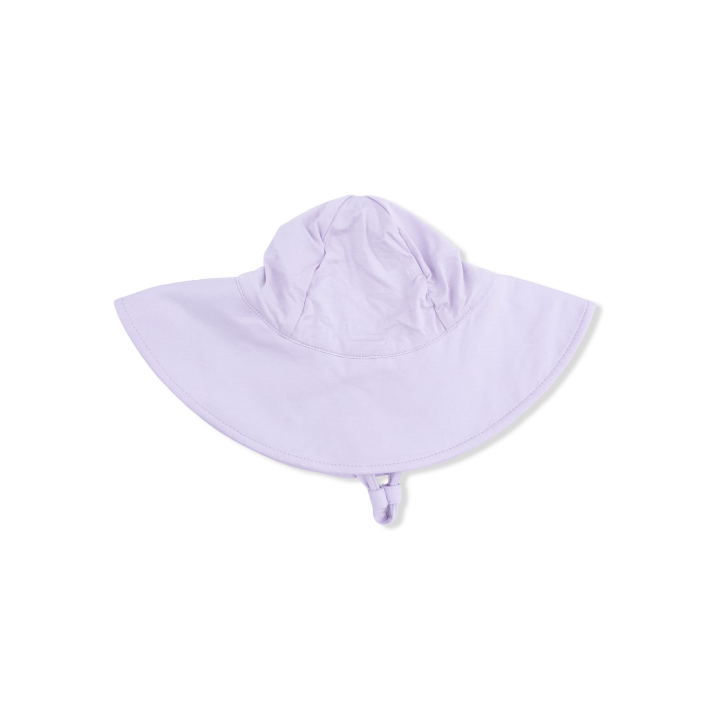 Bamboo Wide Brim Sun Hat in Solid Orchid Petal