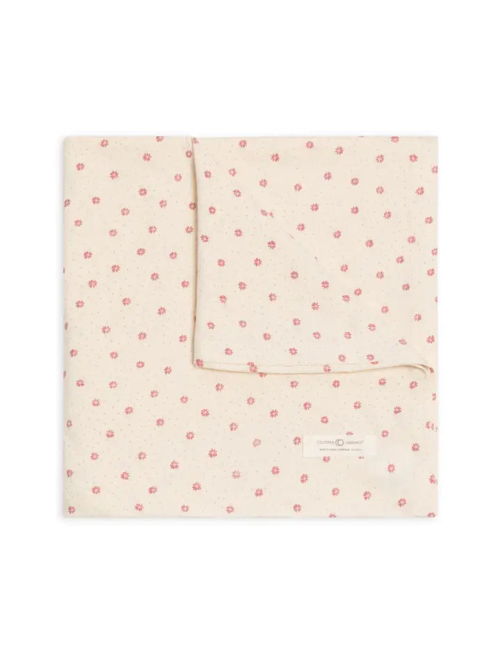 Carla Floral Swaddle Blanket