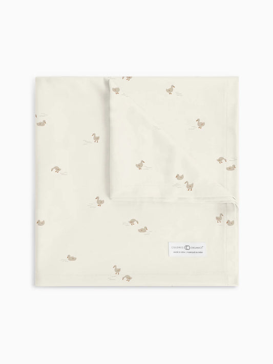 Duck Swaddle Blanket