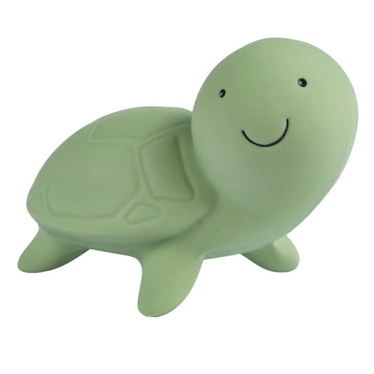 Turtle Organic Natural Rubber Teether & Rattle