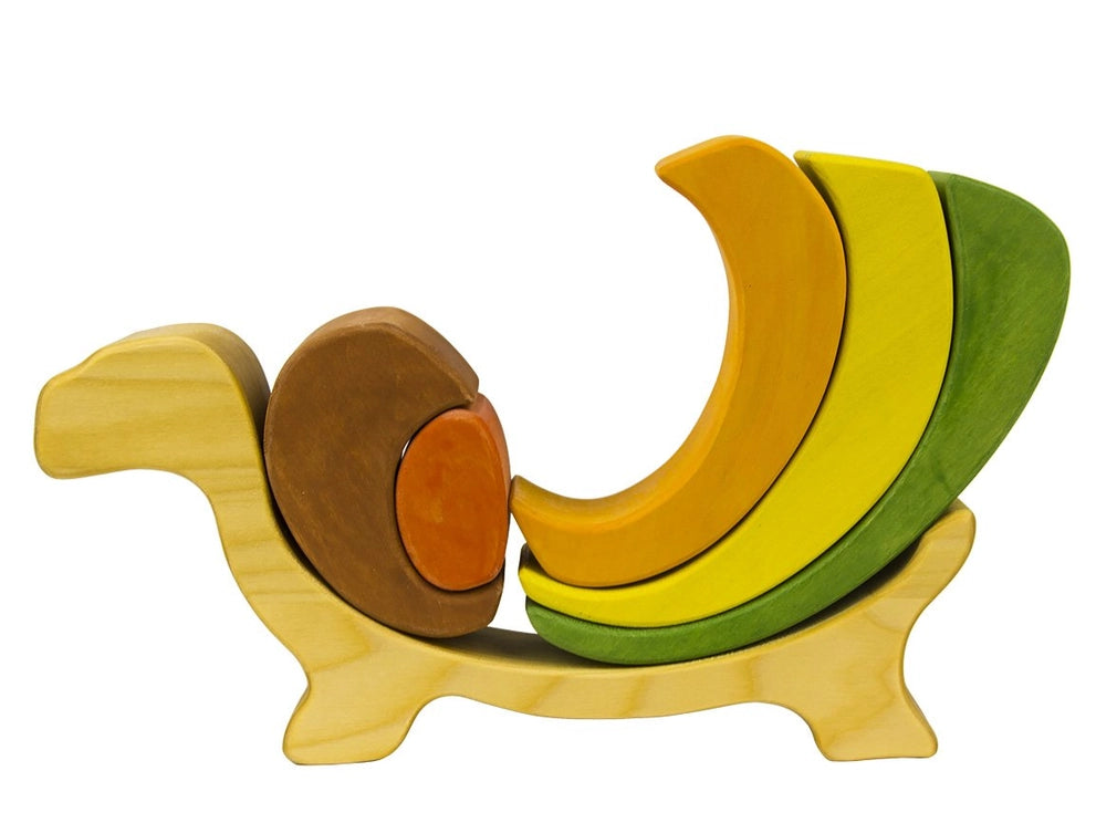 Wooden Turtle Stacker