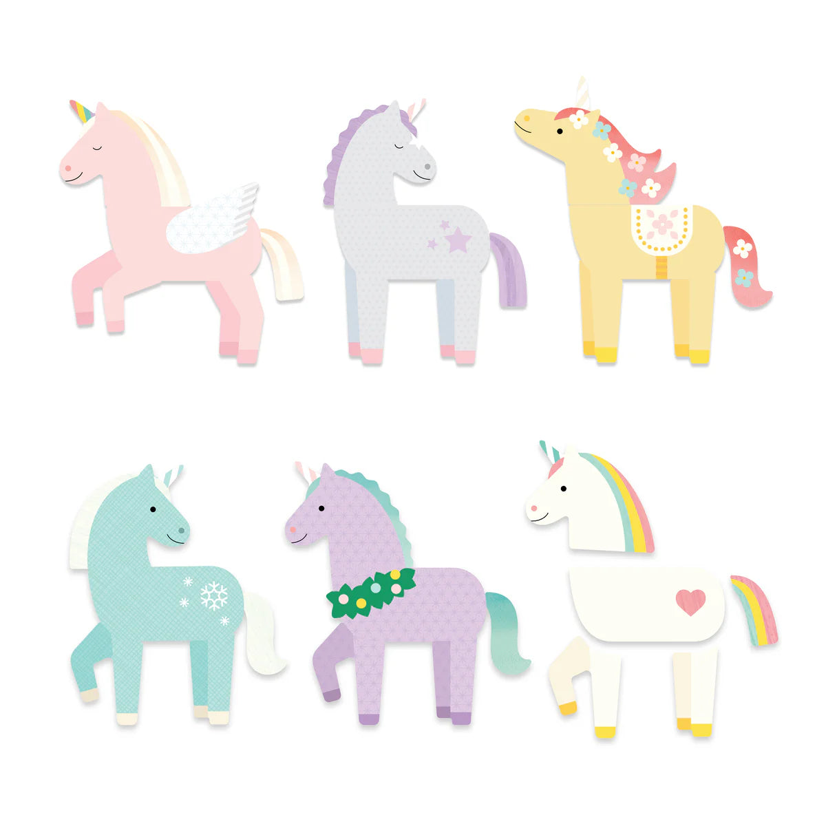 Unicorns on-the-go Magnetic Play Set