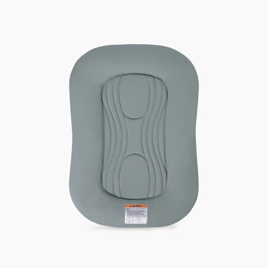 Slate Snuggle Me Organic Infant Lounger Wave