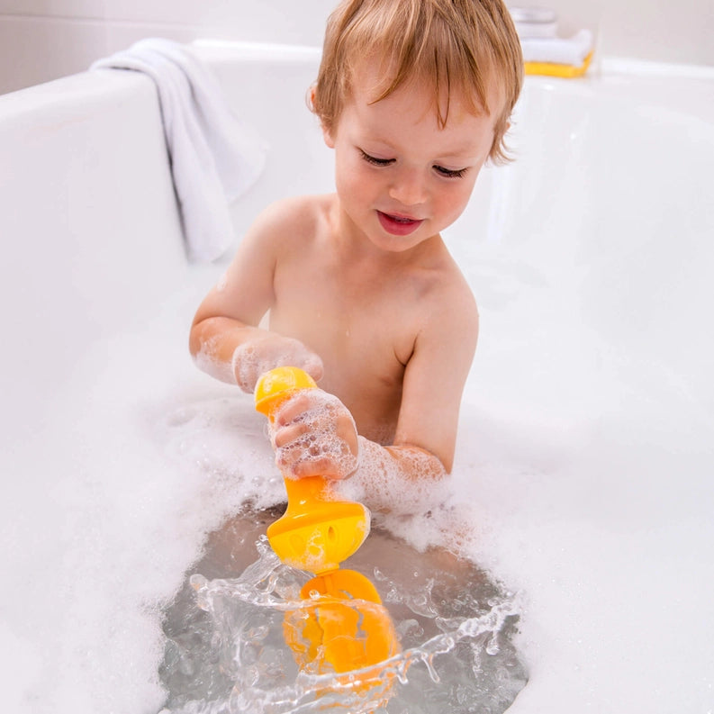 Orange Bubble Bath Whisk