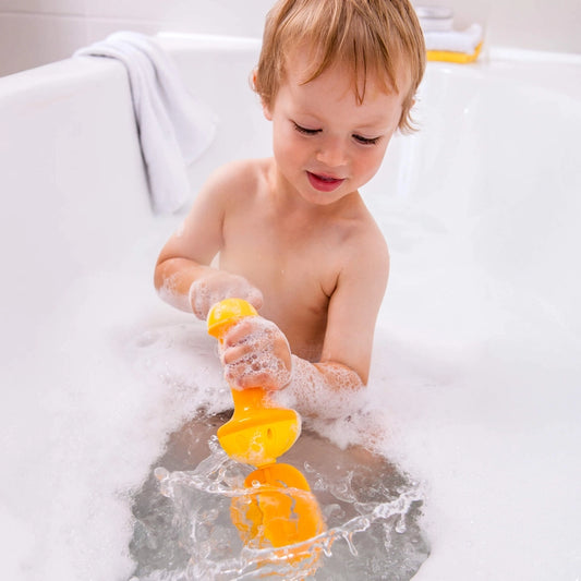 Orange Bubble Bath Whisk