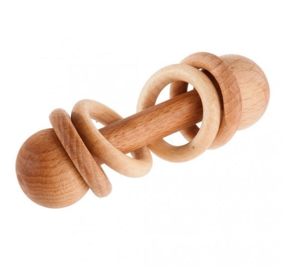 Wooden Rings Rattle