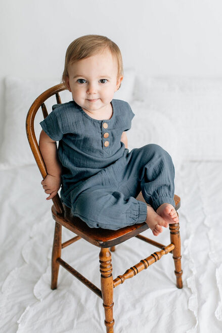 Muslin Tee & Harem Pant Set