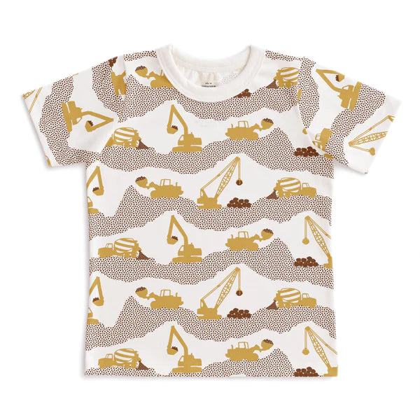 Construction Short-Sleeve Tee