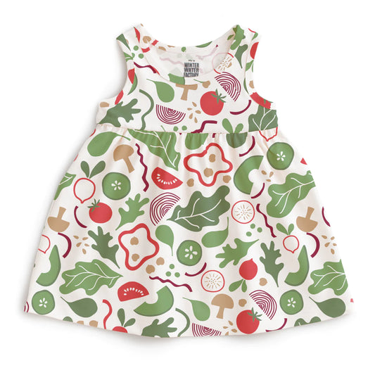 Salad Print Alna Baby Dress