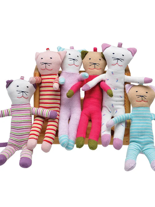 Organic Cotton Scrappy Cats