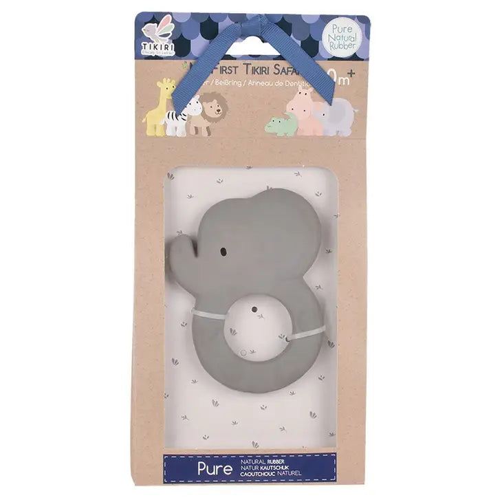 Organic Rubber Elephant Teether