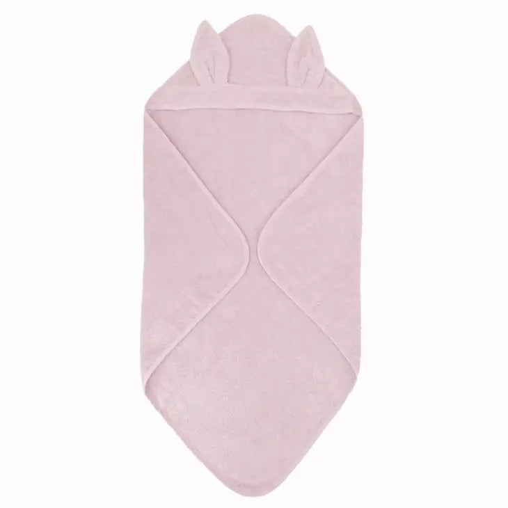 Pink Hooded Towel Rabbit