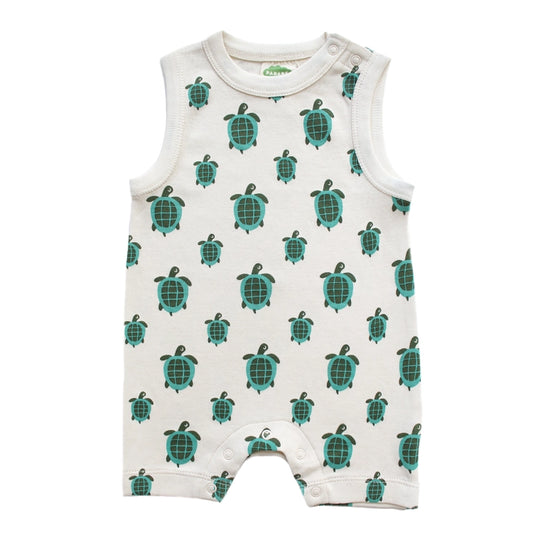 Turtles Print Tank Romper