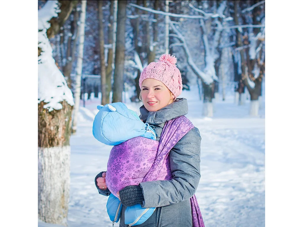 Baby Wrap Iced Butterfly Violet