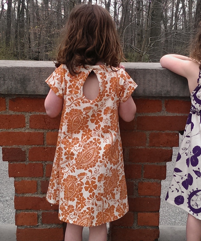 Orange Henna Dress