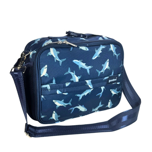 3-Way Carry Insulated Lunch Bag -Shark
