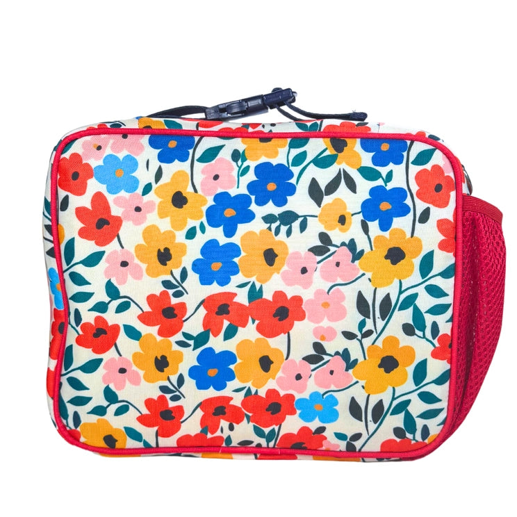 3-Way Carry Insulated Lunch Bag - Poppy Flower