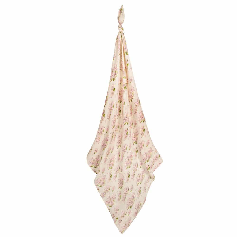 Water Lily Bamboo Muslin Swaddle Blanket (Copy)