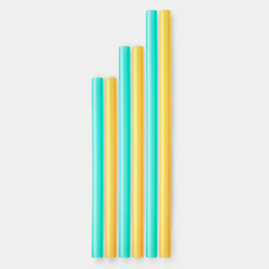 Reusable Silicone Straw 6 pack