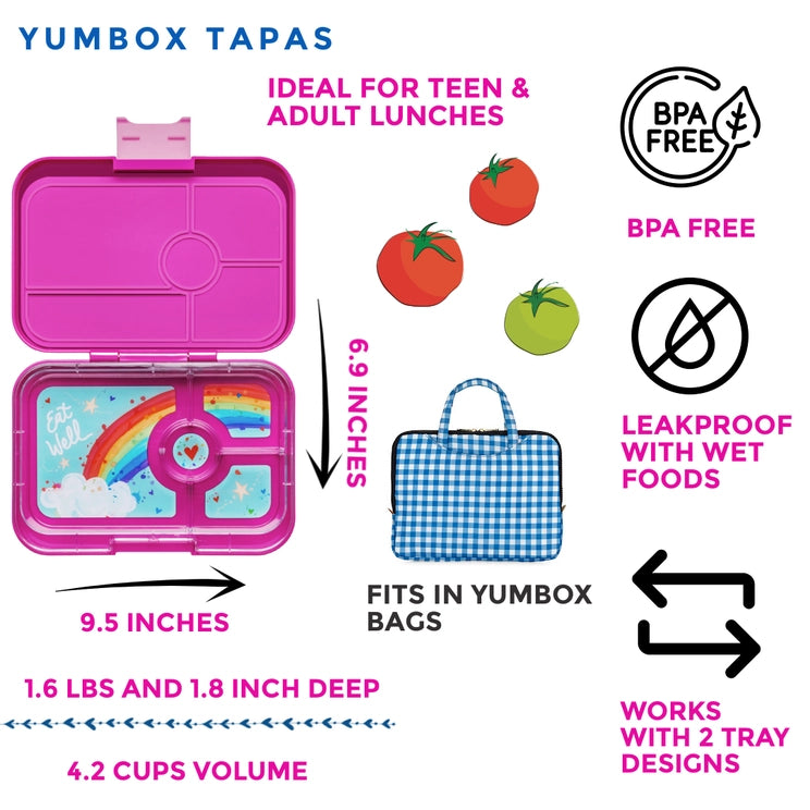 YumBox Tapas Malibu Purple