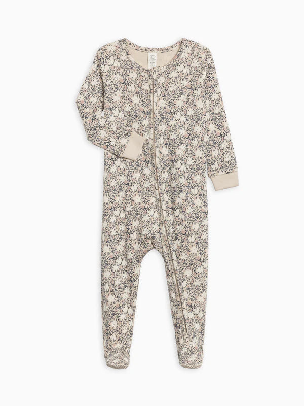 Verbena Floral Peyton Zipper Sleeper