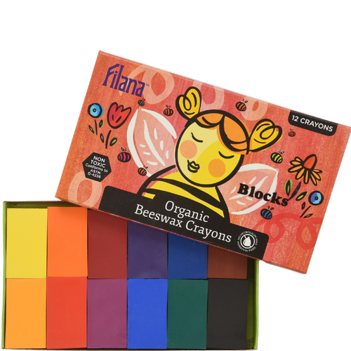 Filana 12 Classic Block Crayons