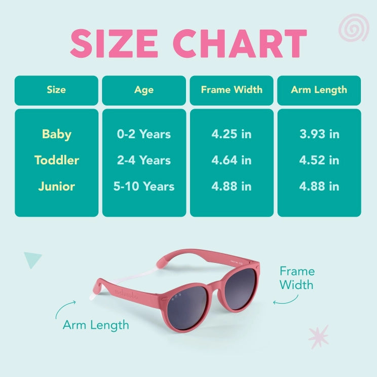 Ice Ice Baby White Polarized Sunglasses