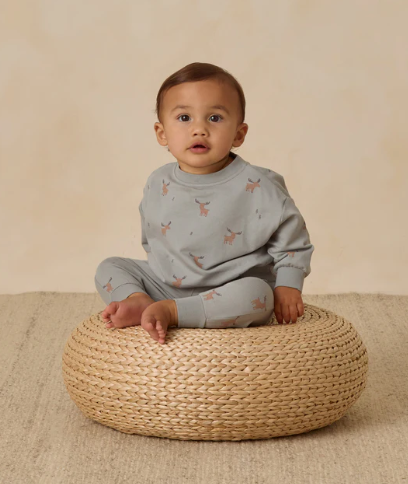 Moose Relaxed Sweatshirt & Sweatpants Set