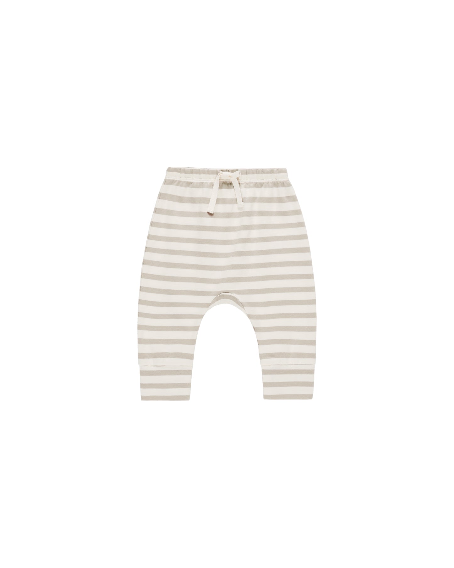 Grey Stripe Pocket Tee & Drawstring Pant Set