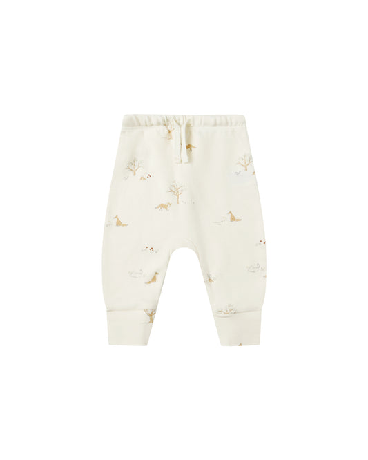 Fox Land Long Sleeve Tee & Drawstring Pant Set