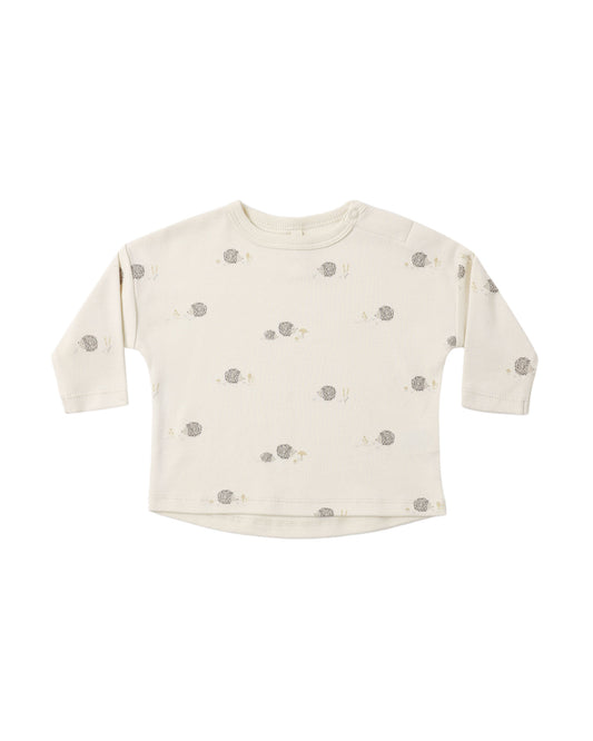 Hedgehog Long Sleeve Tee & Drawstring Pant Set