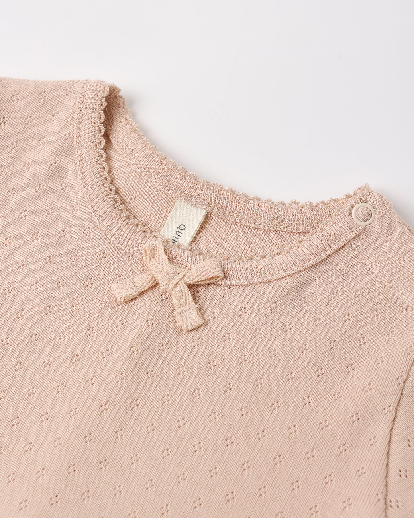 Pointelle Skirted Bodysuit Melon
