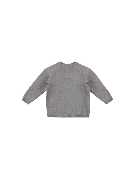 Knit Sweater in Heathered Lagoon