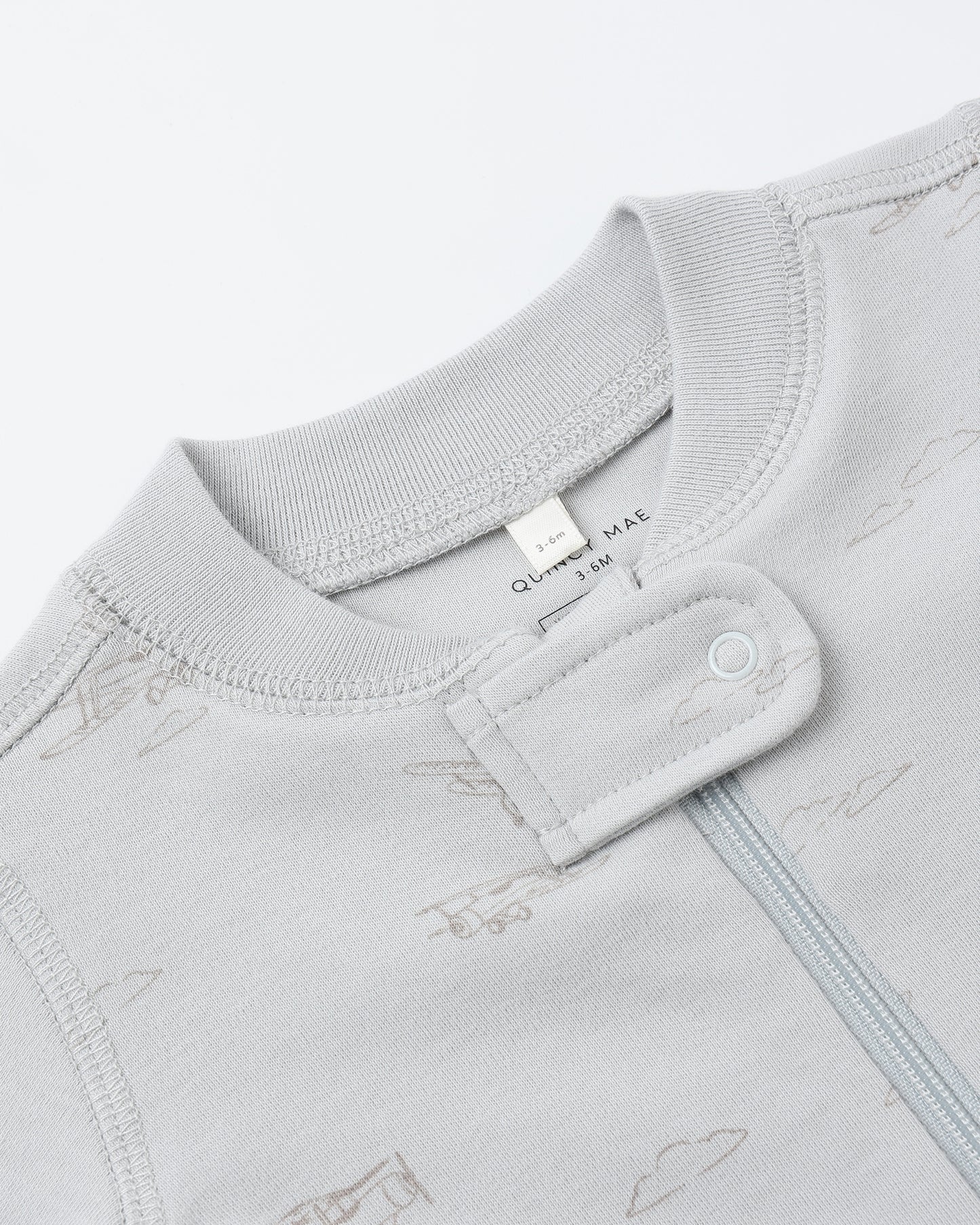 Zip Long Sleeve Sleeper Airplanes