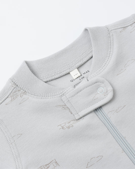 Zip Long Sleeve Sleeper Airplanes