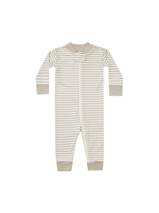 Ash Stripe Zip Long Sleeve Sleeper