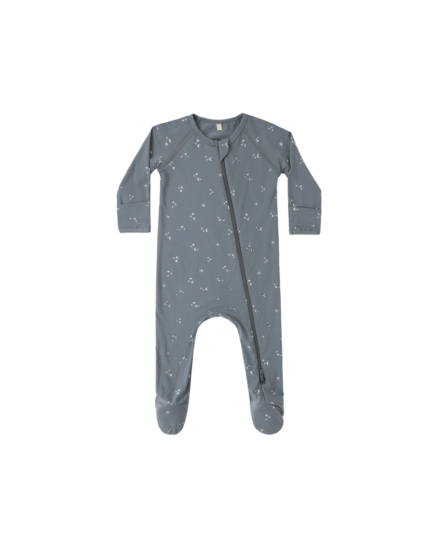 Starlight Bamboo Zip Footie