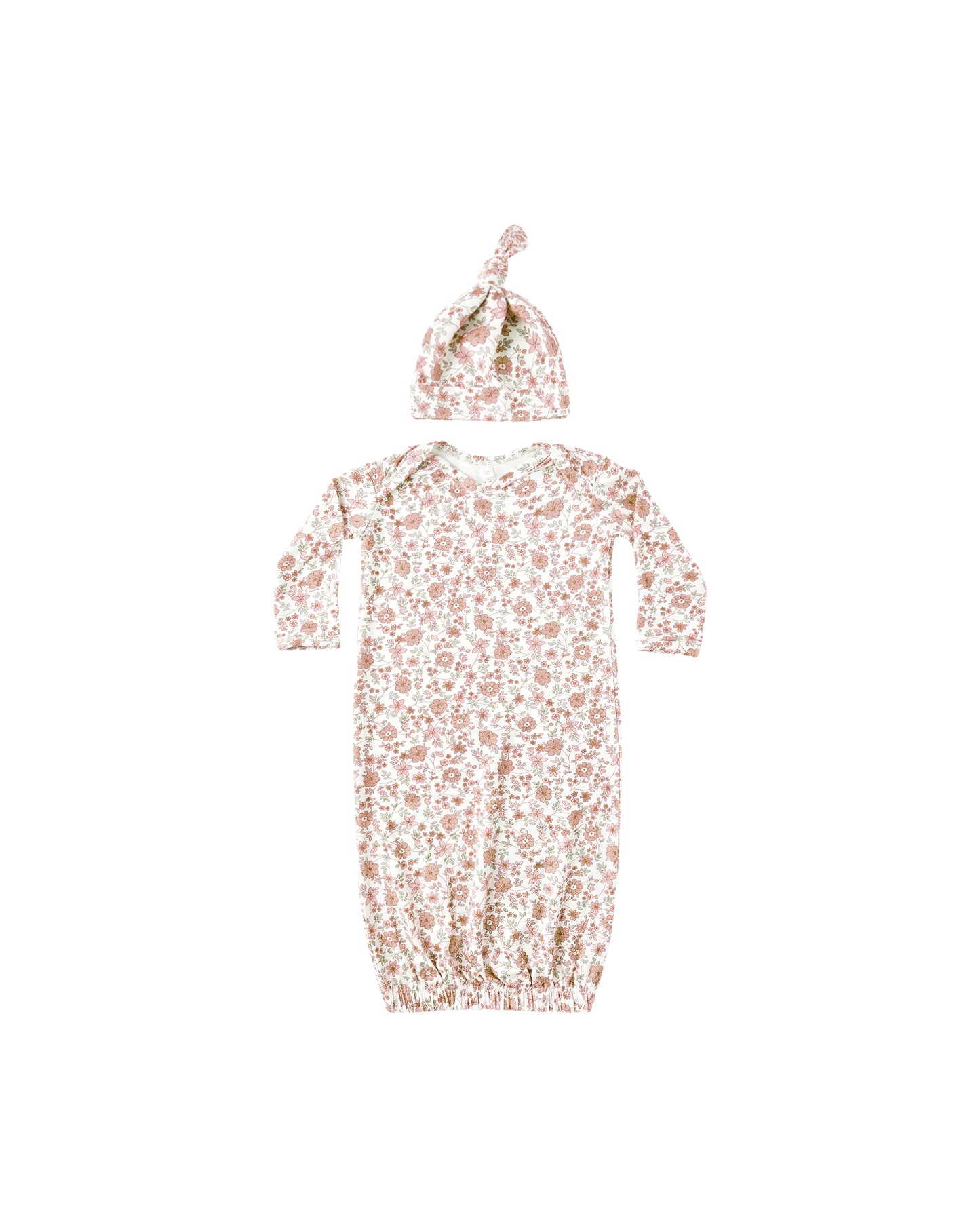 Bloom Bamboo Gown + Hat Set