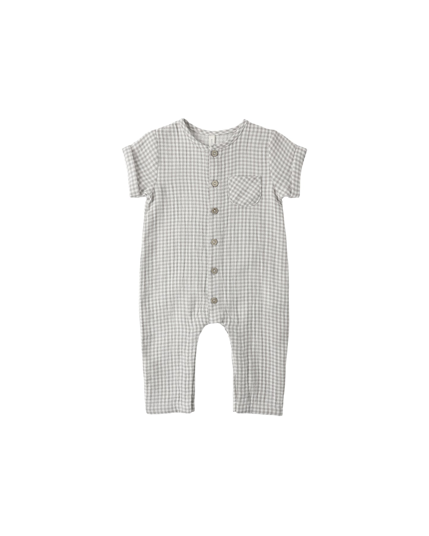 Charlie Jumpsuit Sage Gingham