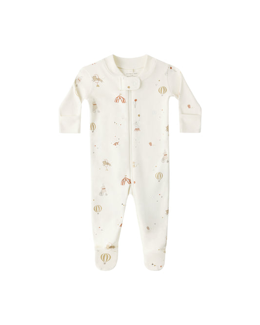 Zip Long Sleeve Sleeper Footie Carnival