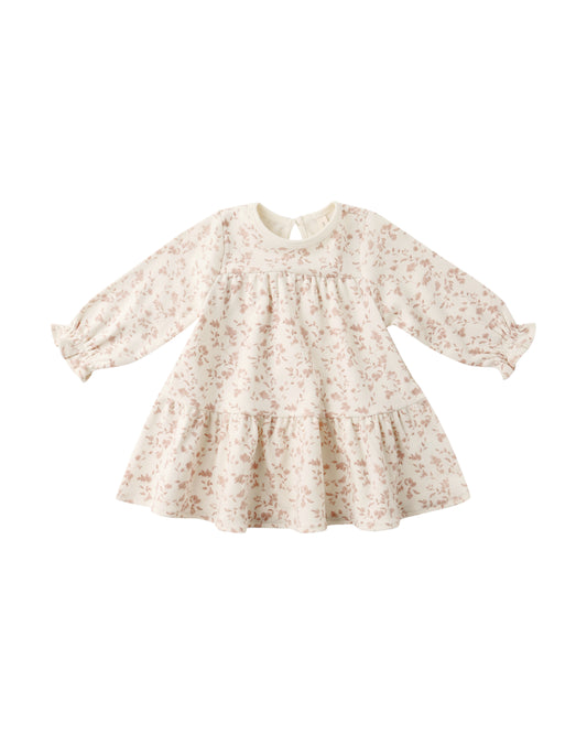 French Garden Tiered Jersey Dress
