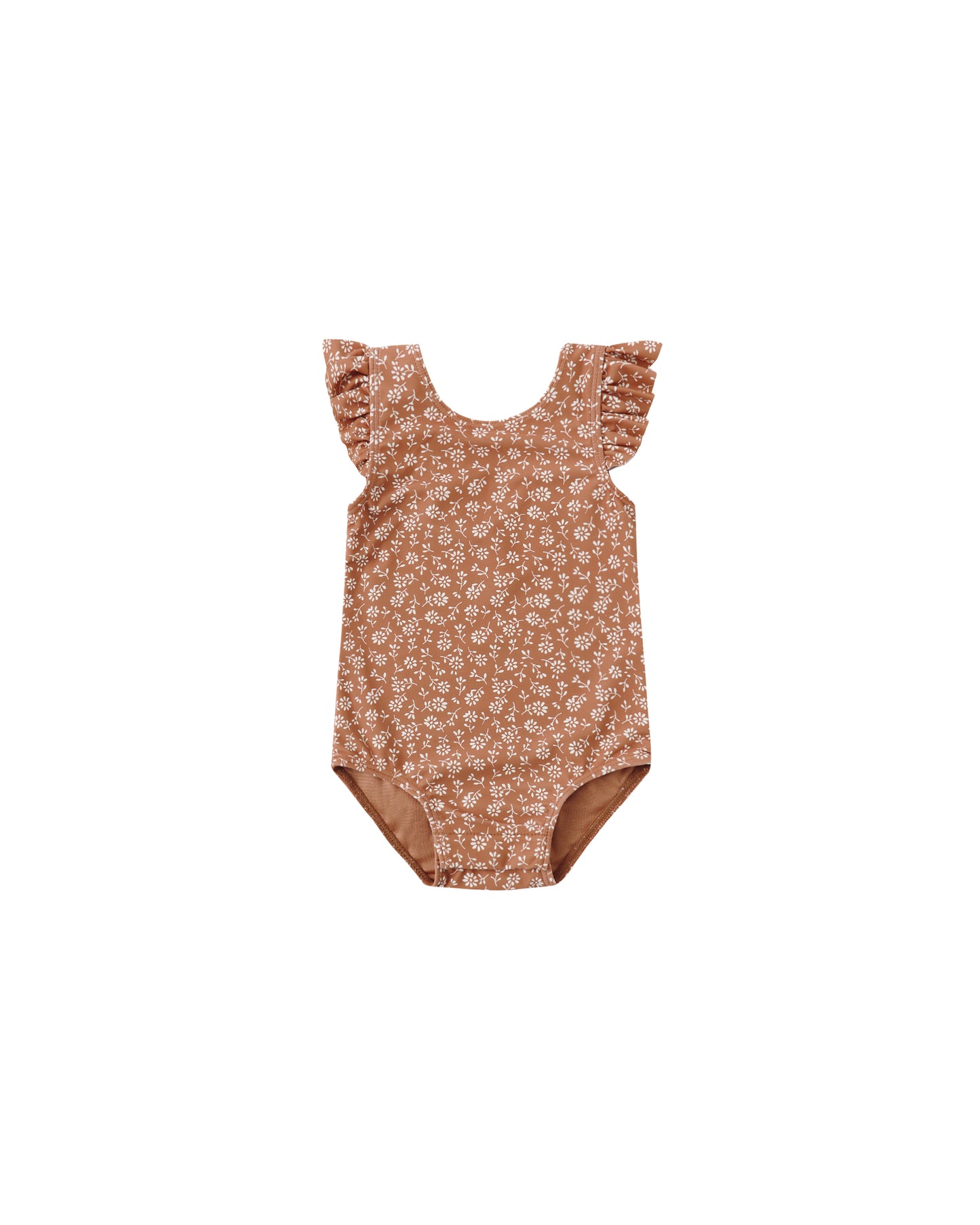 Scoop Back One-Piece Poppy Floral