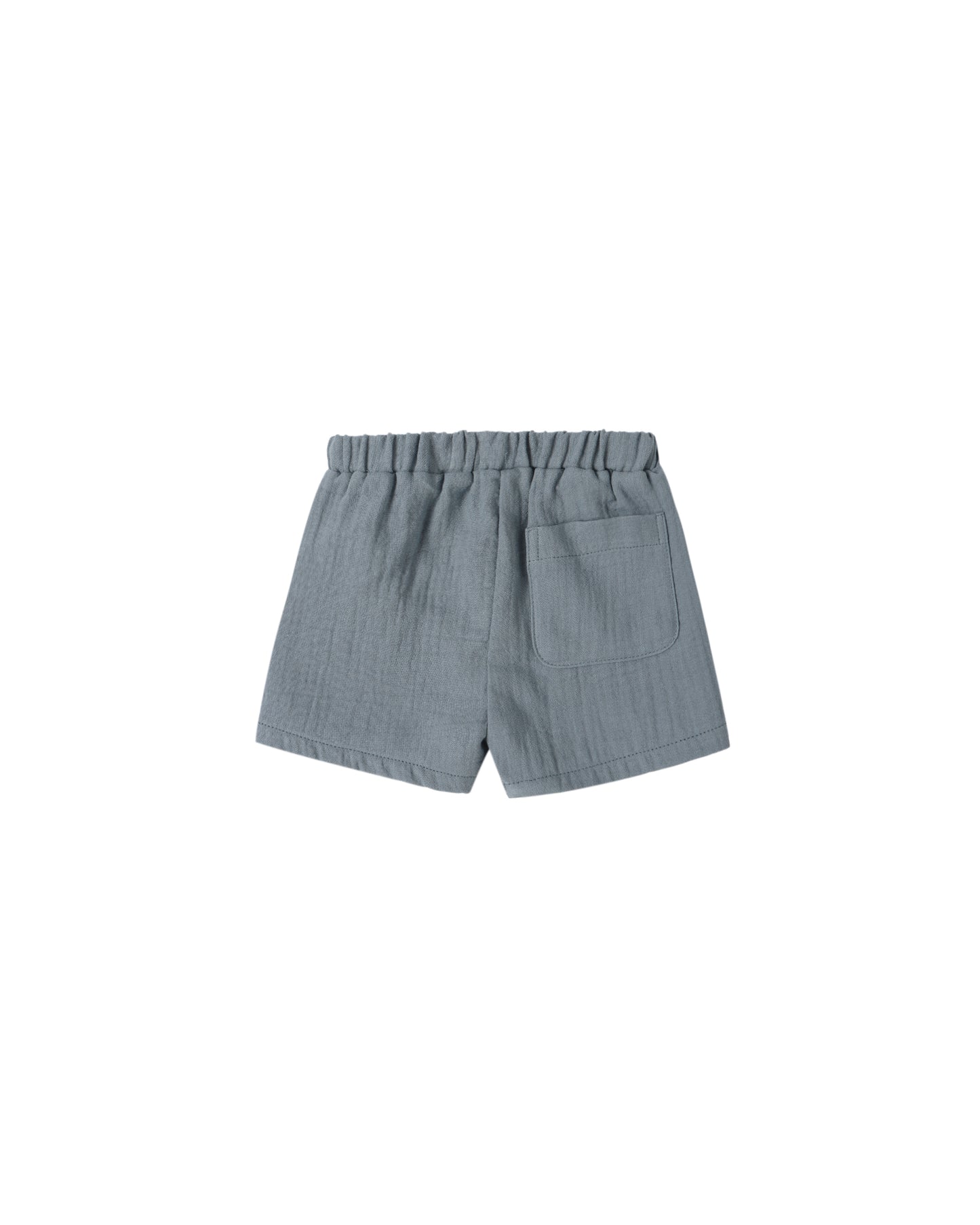Blue Plaid Jaxson Shirt & Utility Short Set
