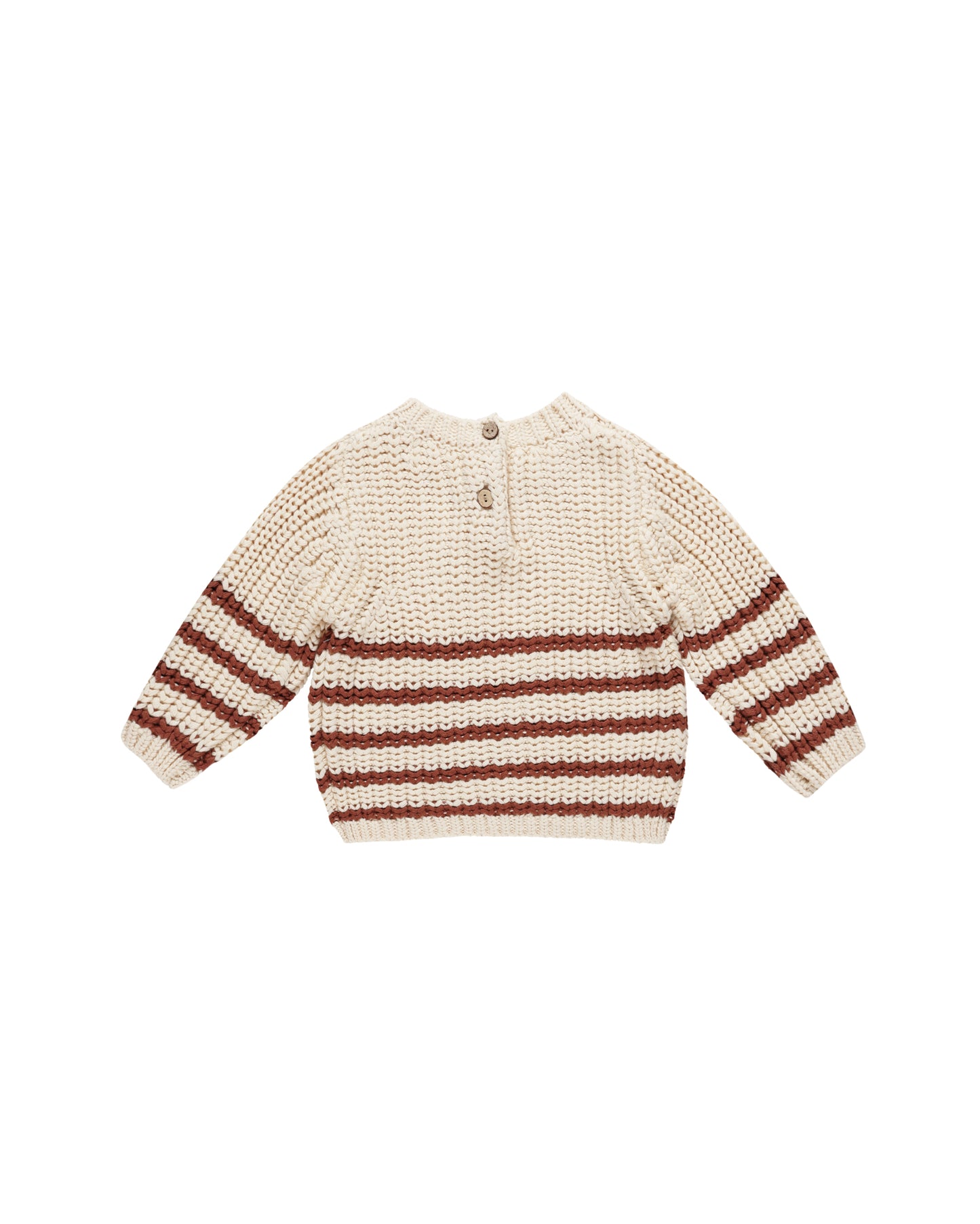 Rex Sweater Cranberry Stripe