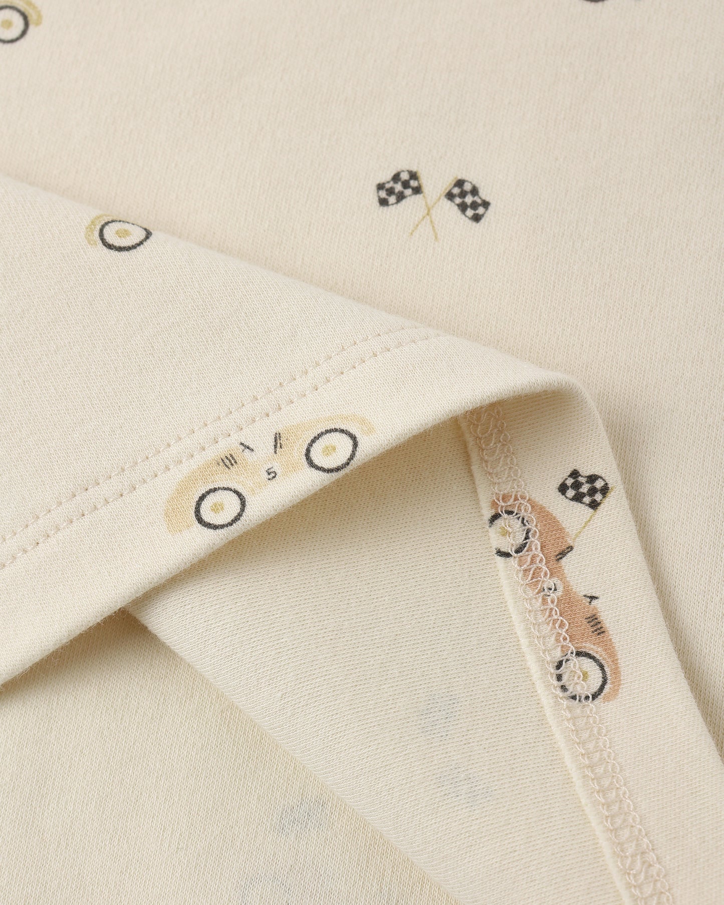 Boxy Tee Race Car + Honey Play Short Set