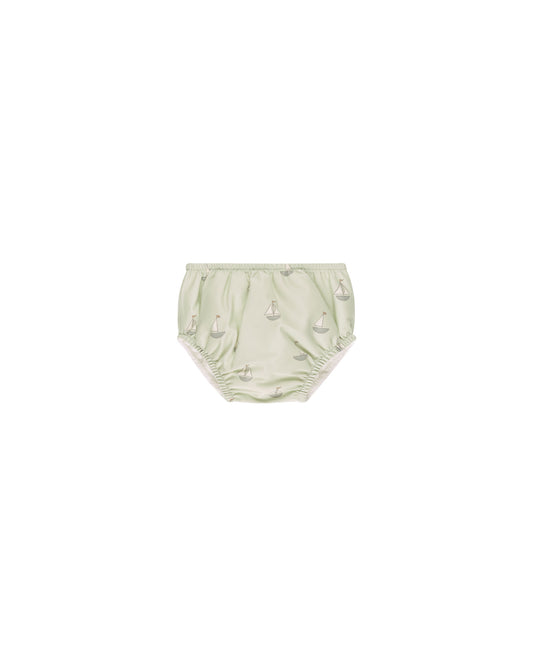 Sail Boats Swim Diaper