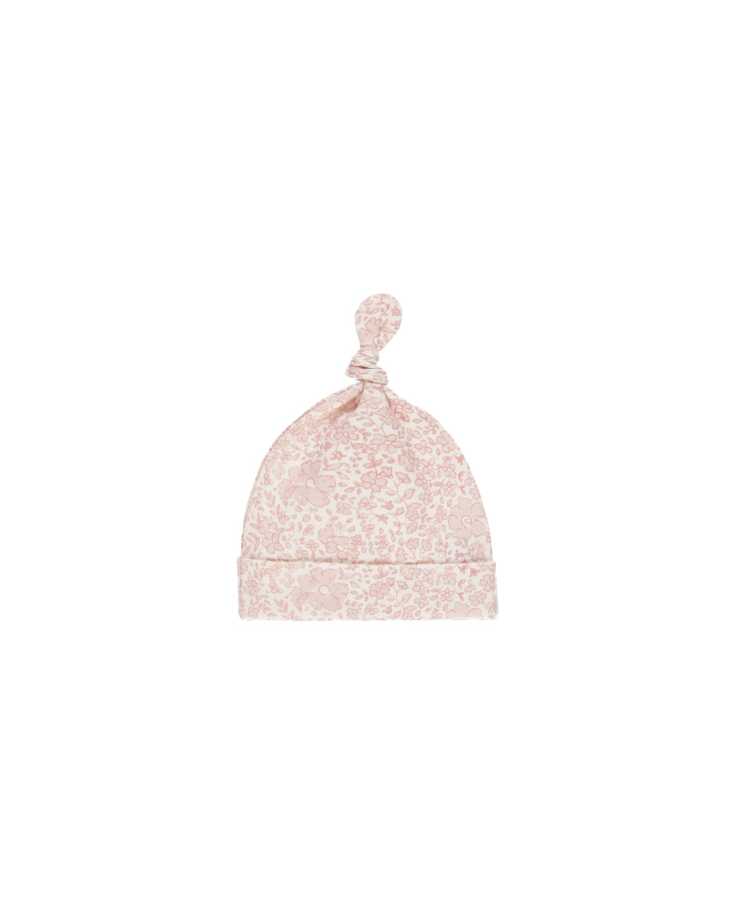 Pink Blossom Knotted Baby Hat